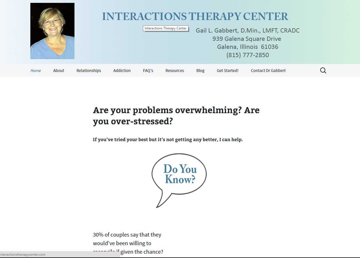 interaction therapy website